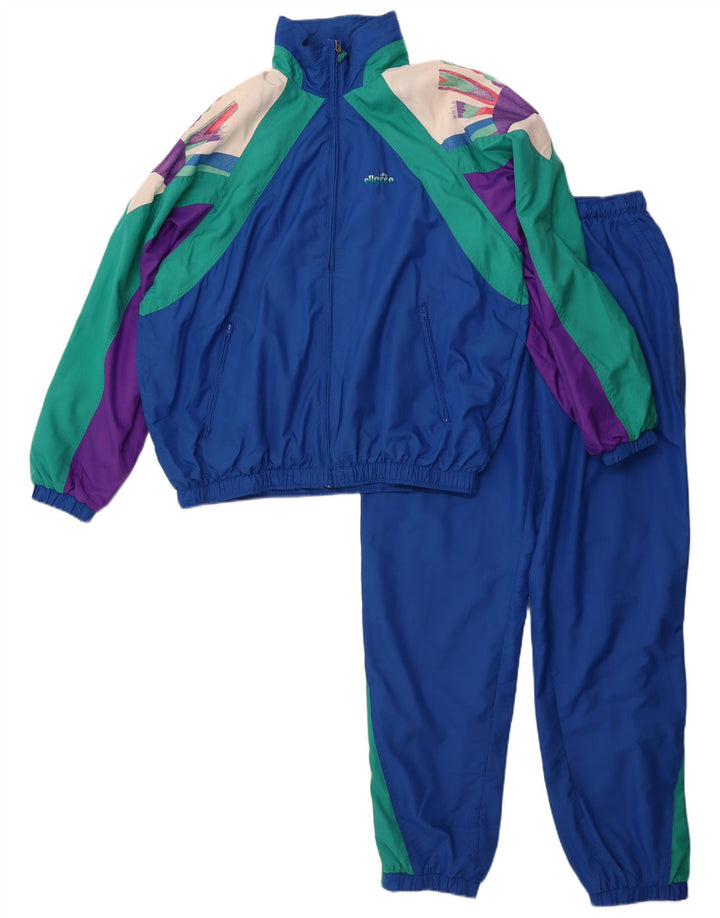 Ellesse Męski luźny dres IT 48 w kolorze średnioniebieskim