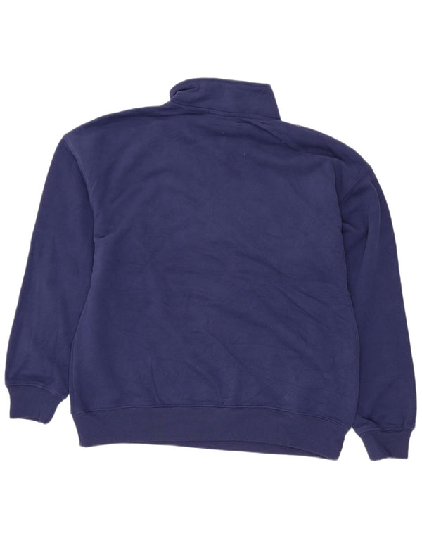 Sweter damski Champion, oversize, z zamkiem błyskawicznym, UK 10, mały, granatowy