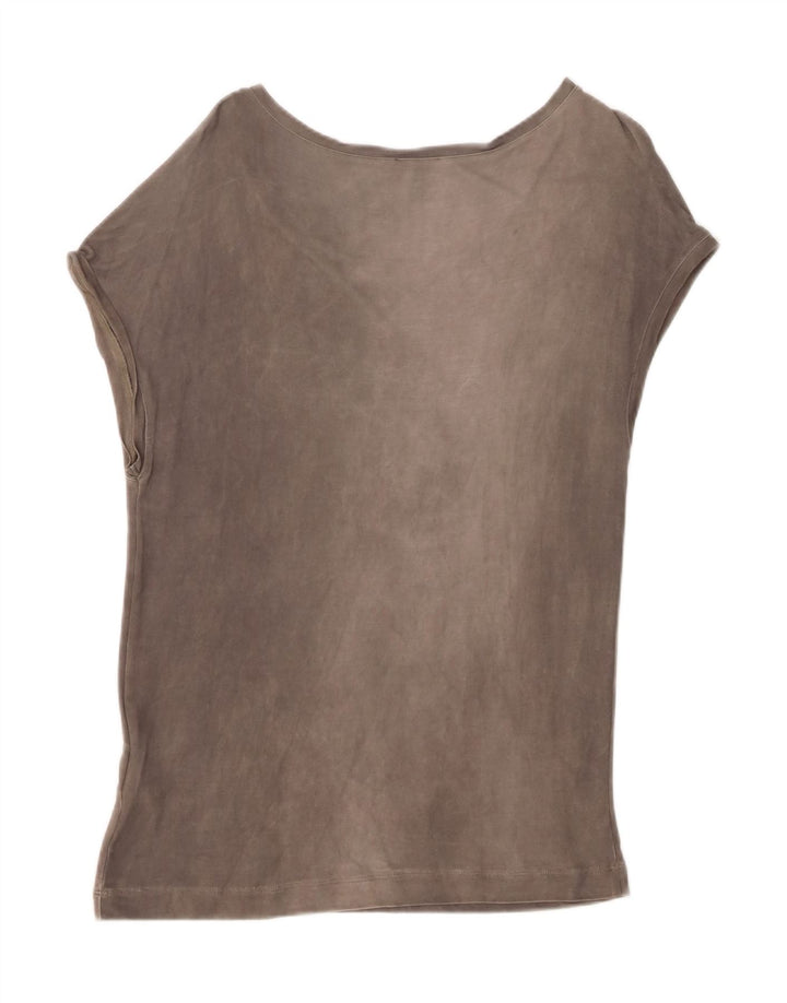 T-shirt damski Marella Top UK 14 Średni szary wiskoza