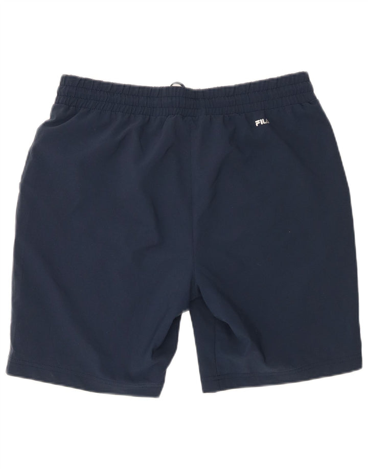 Damskie spodenki sportowe Fila UK 16, duże, granatowe, poliestrowe