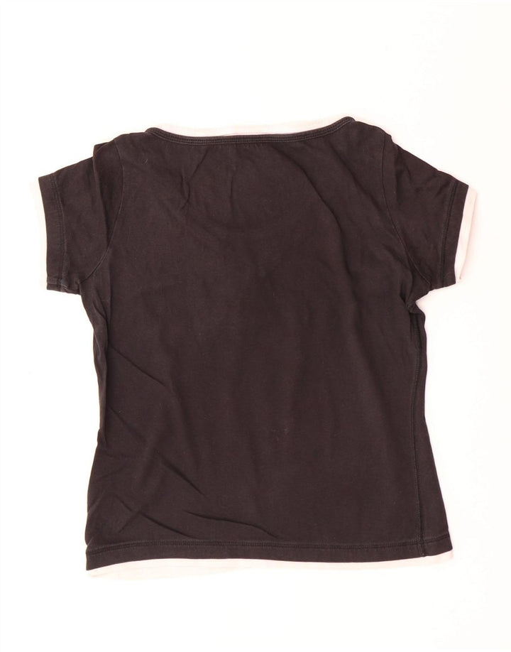 Koszulka damska CHAMPION Heritage Classics Graphic Top UK 10 Small Black