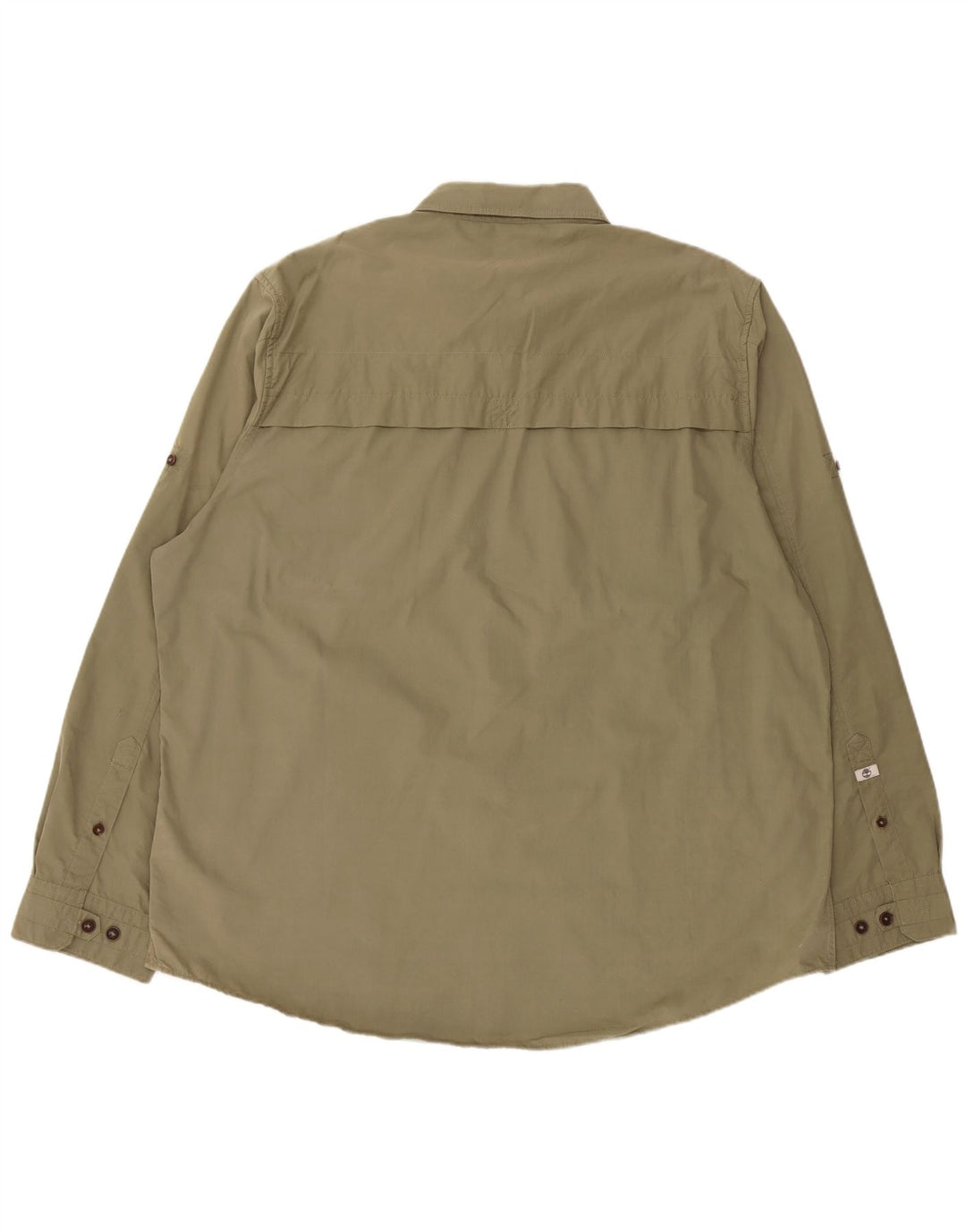 Koszula męska Timberland 3XL, bawełniana khaki