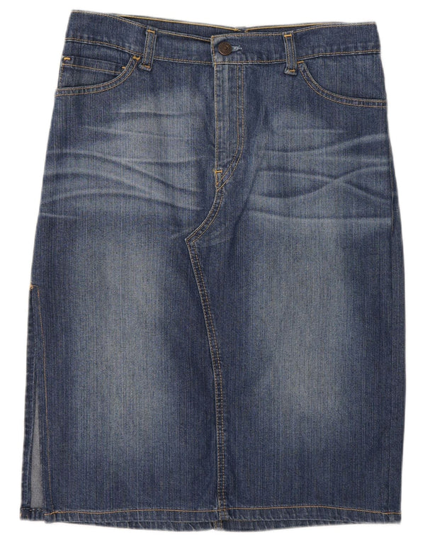 Damska spódnica dżinsowa Levi's W30 Średni niebieski