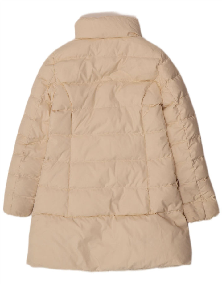 Damska ocieplana kurtka Woolrich UK 10, mała, złamana biel, poliester