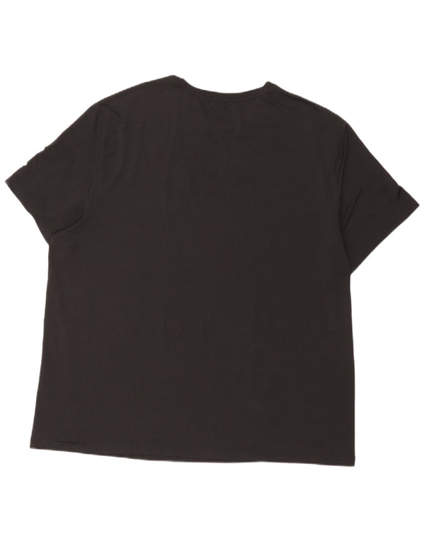 Męska koszulka t-shirt Russell Athletic Dri-Power, 2XL, czarny poliester