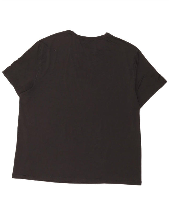 Męska koszulka t-shirt Russell Athletic Dri-Power, 2XL, czarny poliester