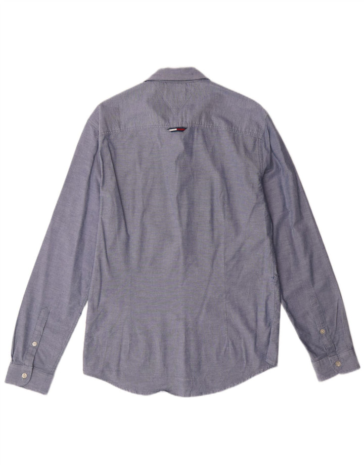 Męska koszula slim fit TOMMY HILFIGER w kolorze średnioniebieskim, bawełniana