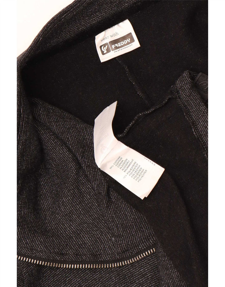 Damska bluza dresowa Freddy Oversize UK 10 Small, szara bawełna