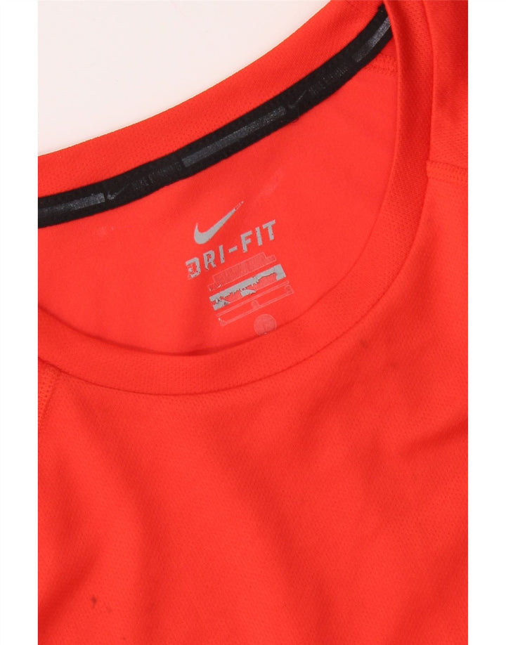 Męski T-shirt Nike Dri Fit, duży, czerwony
