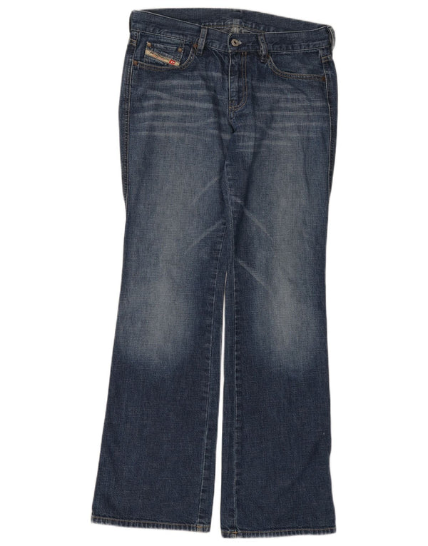 Damskie jeansy Bootcut Diesel W30 L32 Niebieskie bawełniane