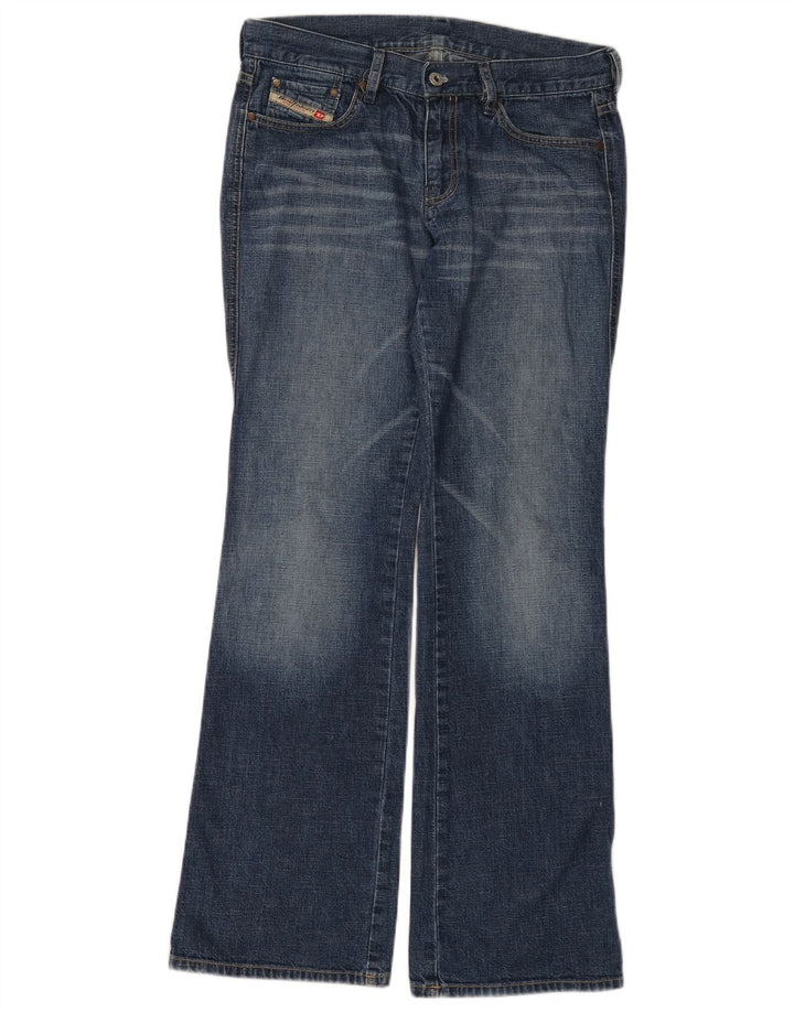 Damskie jeansy Bootcut Diesel W30 L32 Niebieskie bawełniane