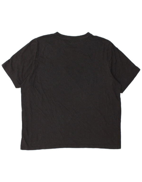 Męska koszulka z grafiką Puma, 2XL, czarna, bawełniana