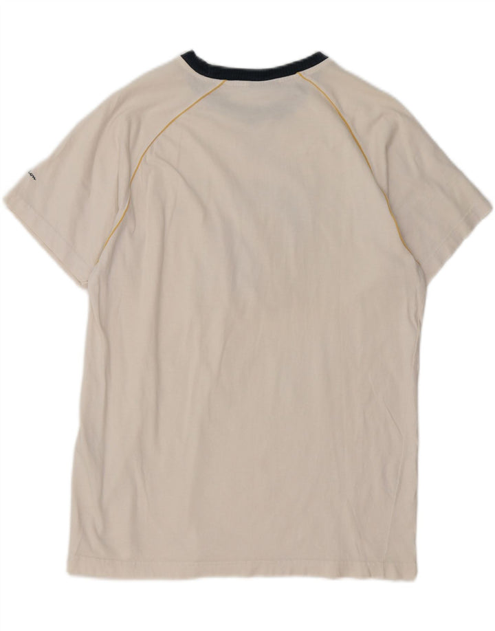 Męski T-shirt z grafiką CHAMPION, duży, biały, bawełniany