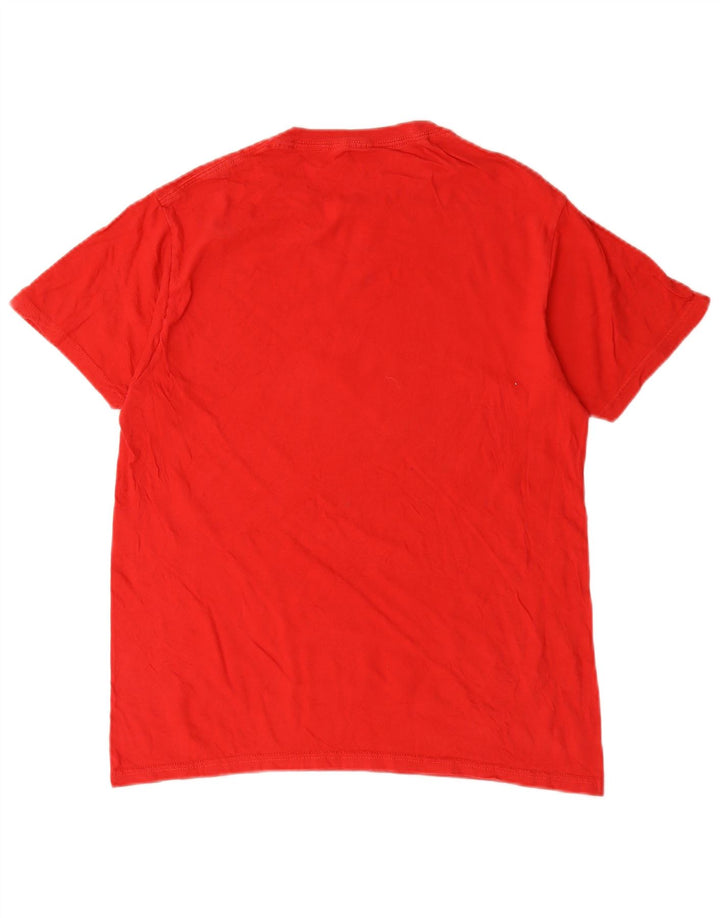 T-shirt męski Rip Curl, bawełniany, średni czerwony