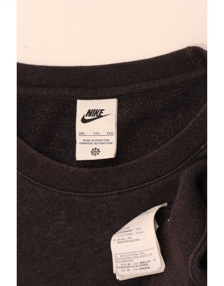 Męska bluza dresowa Nike 2XL Szara bawełna