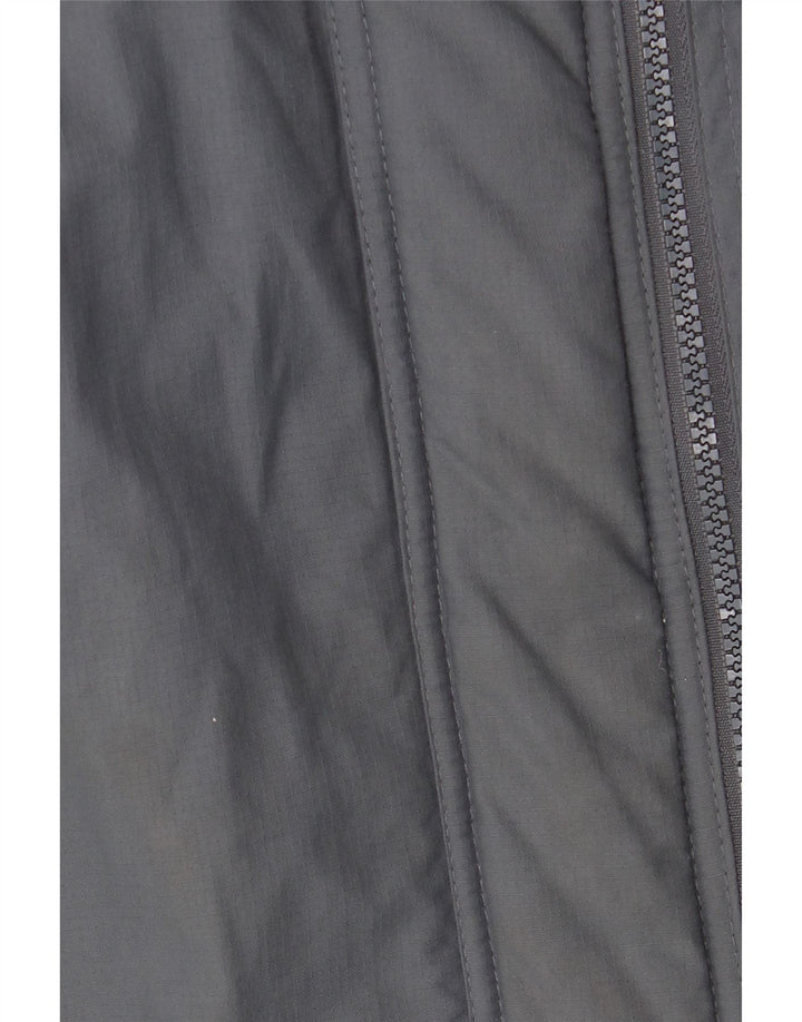 Damska wiatrówka przeciwdeszczowa Superdry UK 42 XL, szary nylon