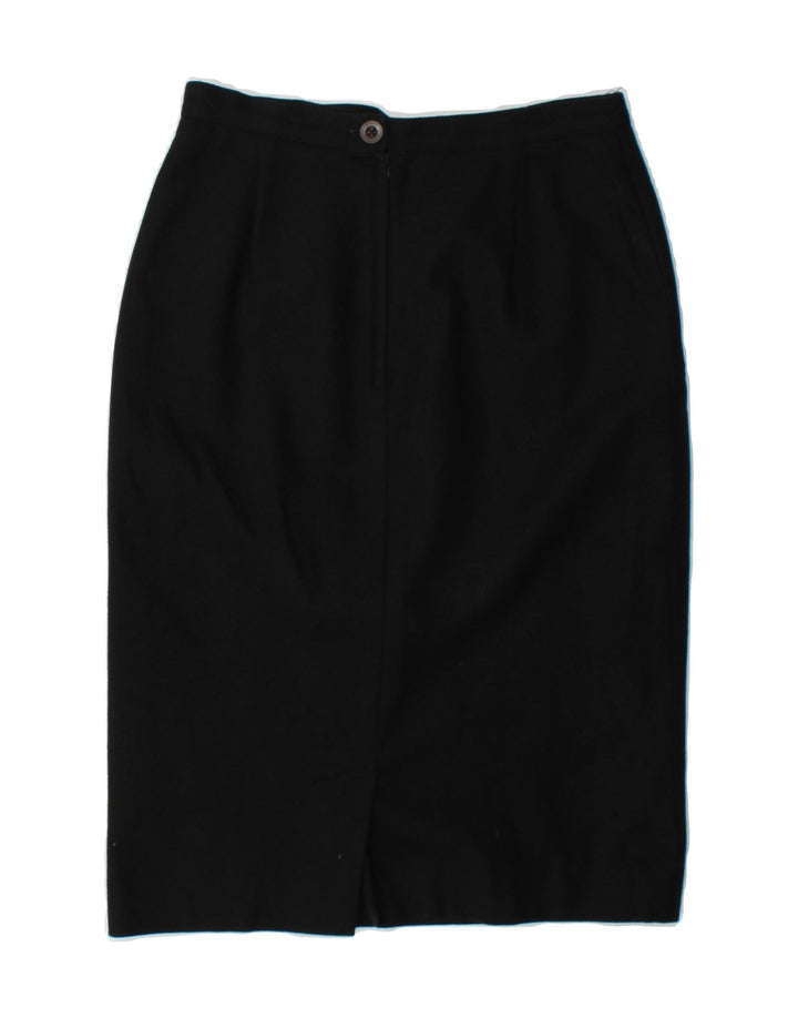 PUNTO E VIRGOLA Womens Pencil Skirt IT 44 Medium W28  Black Vintage Punto e Virgola and Second-Hand Punto e Virgola from Messina Hembry 