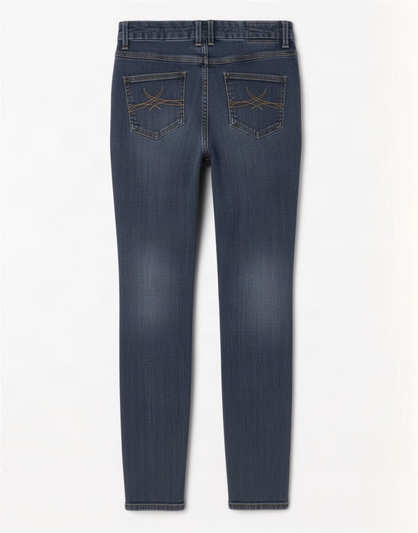 Zara Womens Skinny Jeans UK 10 Small W26 L27 Blue Cotton