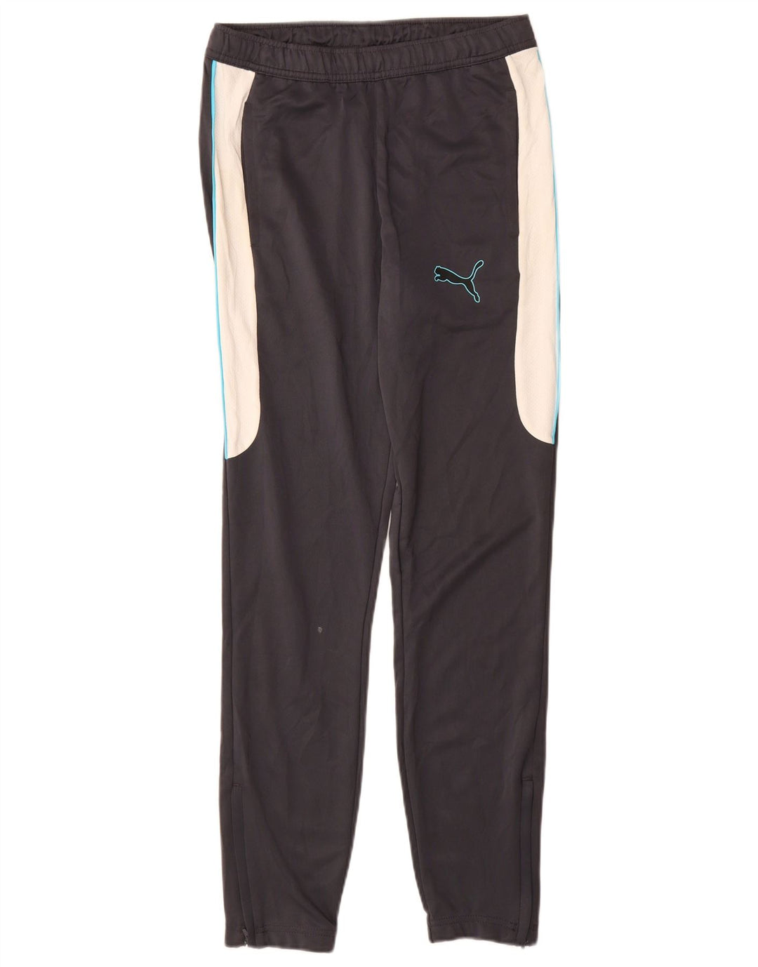 Męskie spodnie dresowe PUMA, mały, czarny, poliestrowy blok kolorów