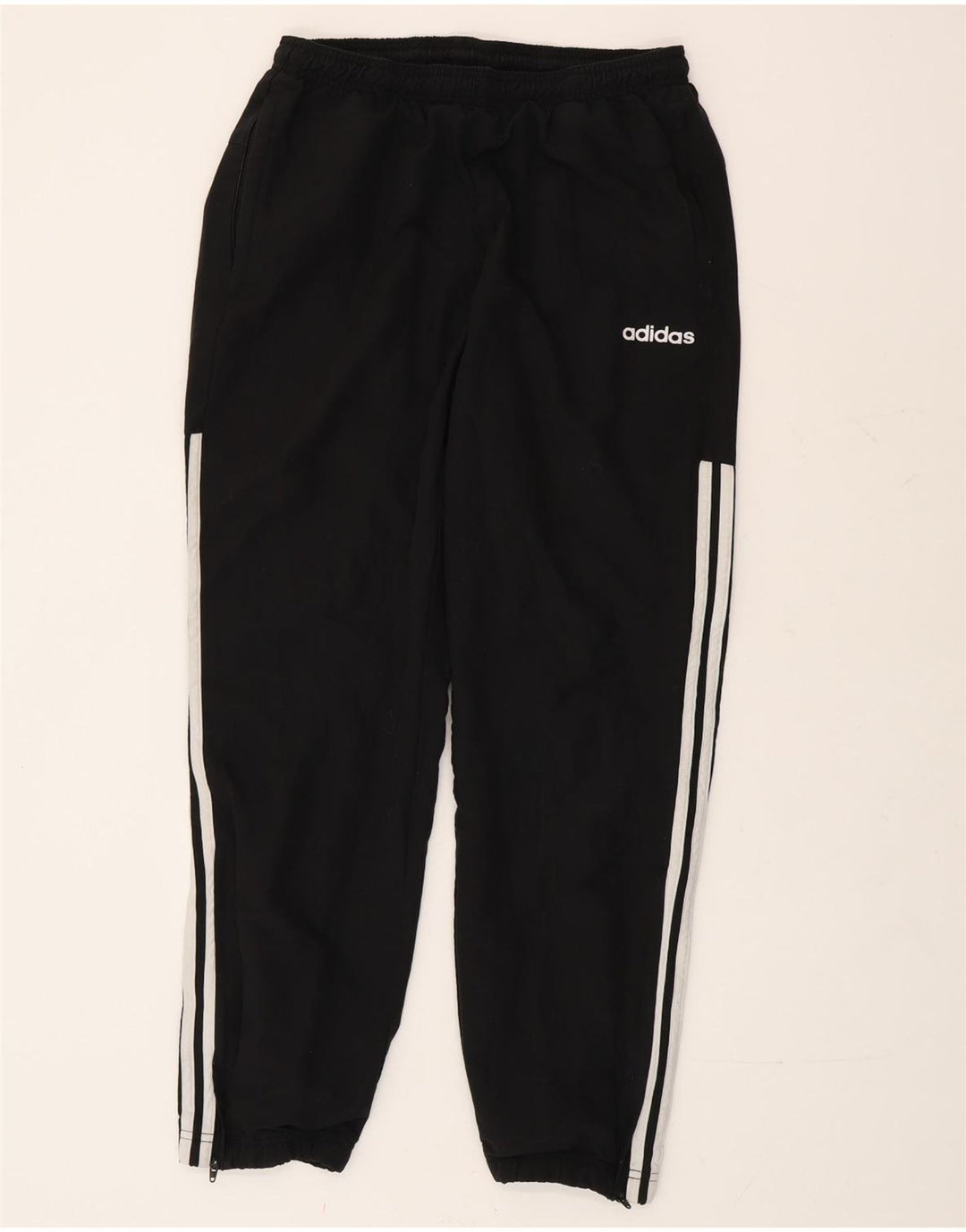 Adidas Męskie spodnie dresowe Joggery Średni czarny poliester