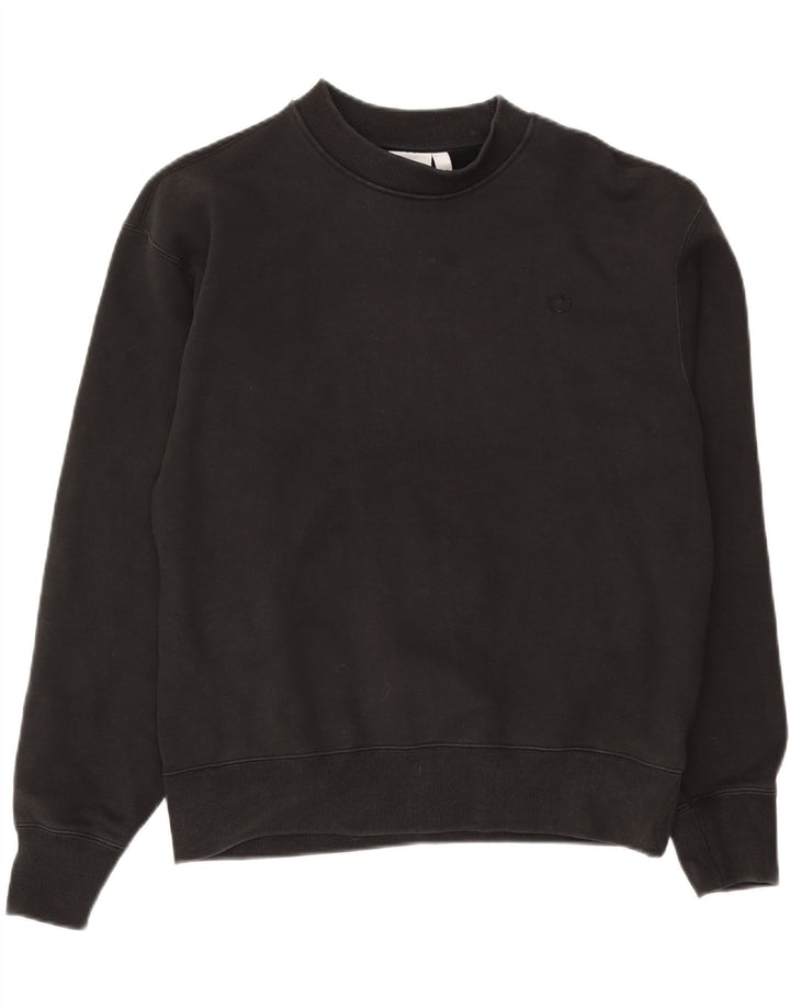 Adidas Męska Bluza Sweter Średni Czarny Bawełna