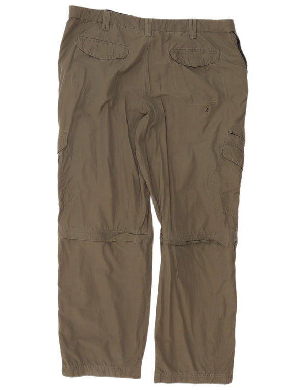 Męskie spodnie cargo Marks & Spencer Blue Harbor Straight Cargo W42 L31 Khaki