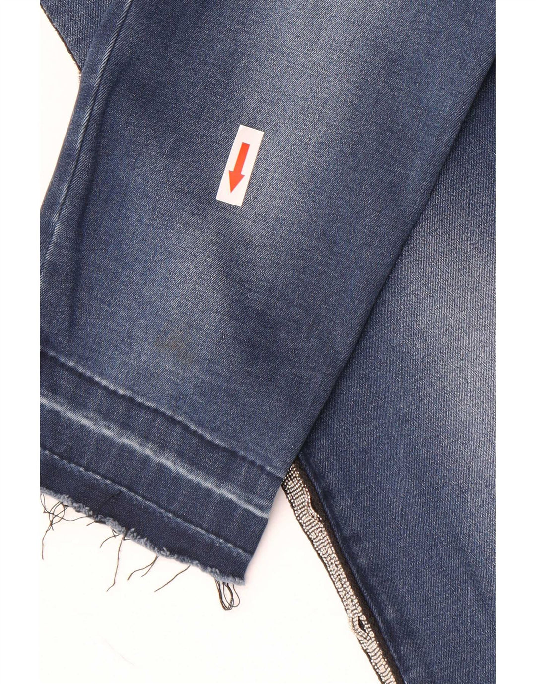 Damskie jeansy obcisłe Benetton W27 L27 niebieskie