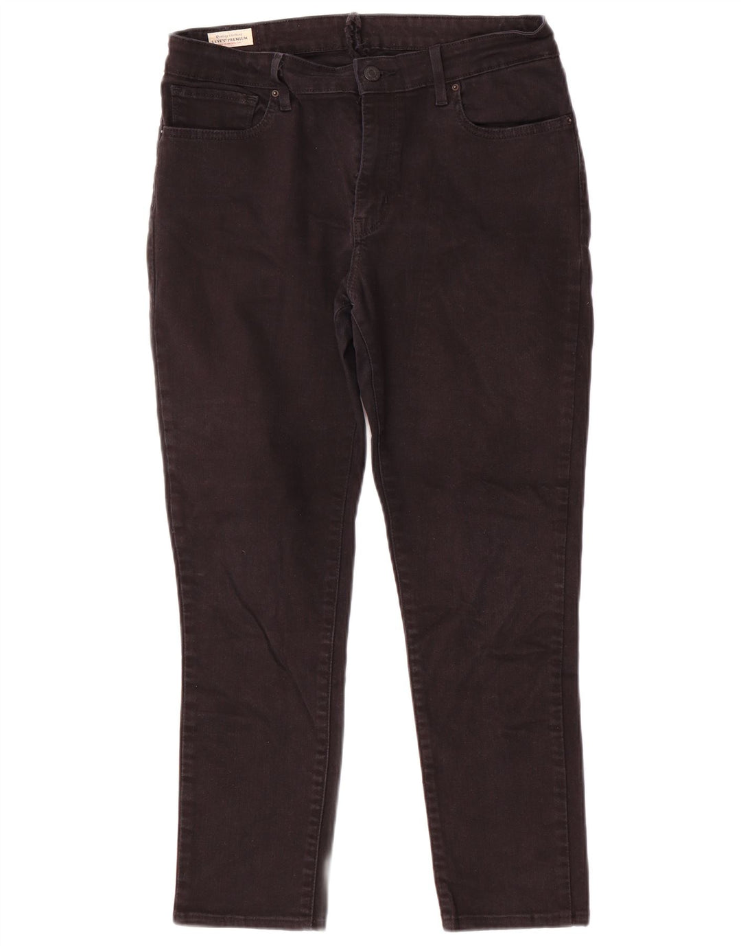 Damskie jeansy Levi's Slim W32 L26 Czarna bawełna