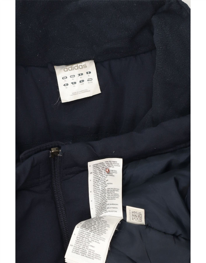 Męska kurtka Adidas Graphic Padded Jacket UK 42 XL Granatowy poliester