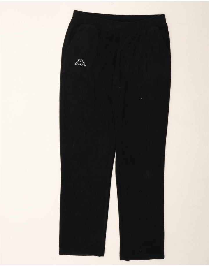 KAPPA Mens Tracksuit Trousers XL Black Vintage Kappa and Second-Hand Kappa from Messina Hembry 