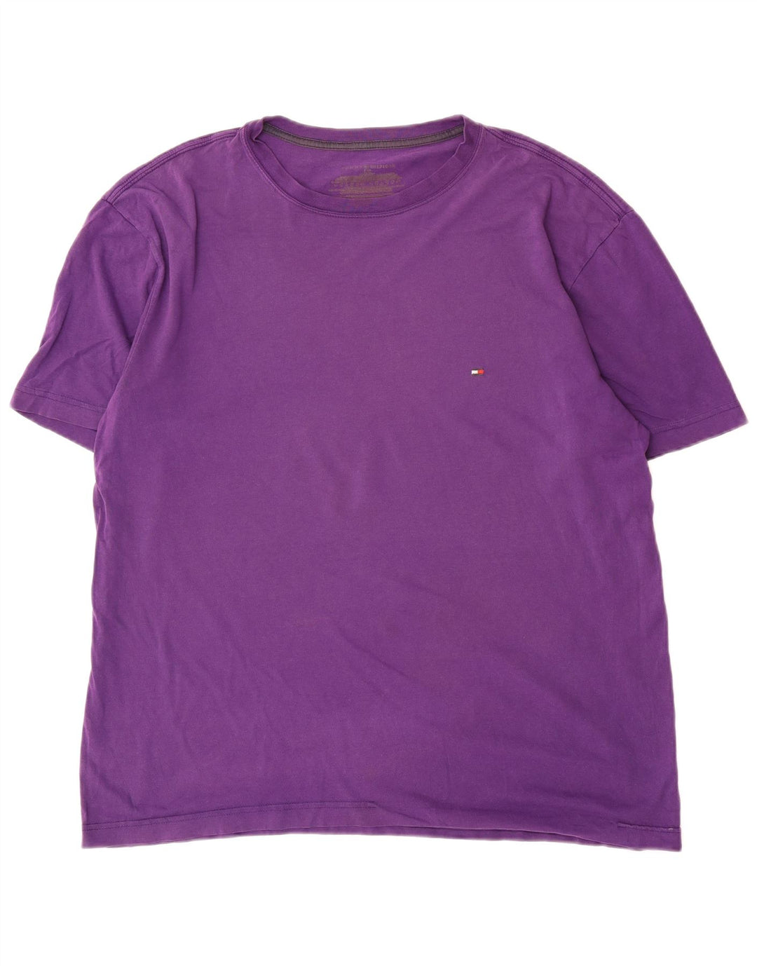T-shirt męski Tommy Hilfiger, duży, fioletowy