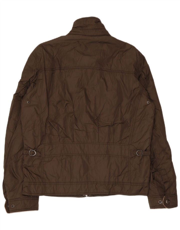 Męska kurtka użytkowa MASSIMO DUTTI UK 40, duża, nylon w kolorze khaki