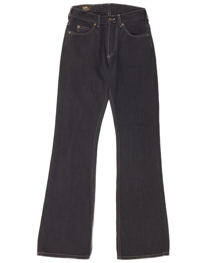 Damskie jeansy Lee Flared W27 L32 granatowe