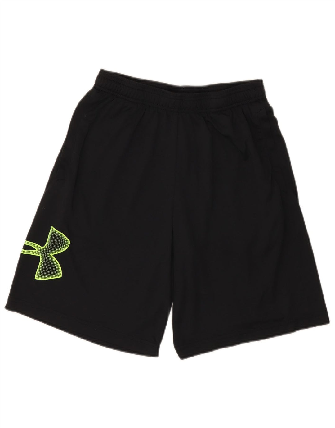 Męskie spodenki sportowe Under Armour z grafiką, średni czarny poliester