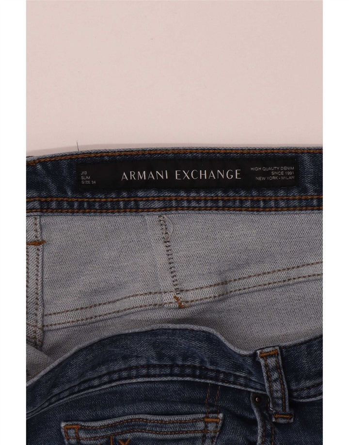 Męskie jeansy Armani Exchange W34 L32 Niebieskie