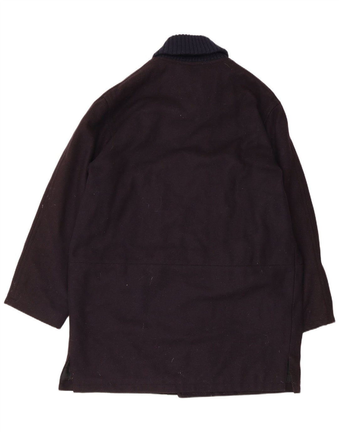 PAUL & SHARK Męski płaszcz żeglarski UK 40, duży, czarny, wełniany