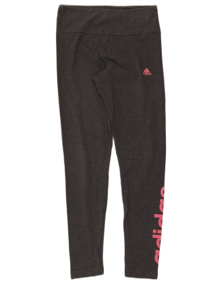 Damskie legginsy ADIDAS Graphic UK 12/14 Średnioszary