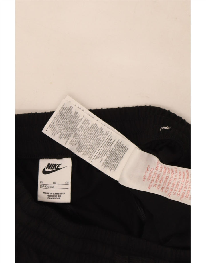 Chłopięce spodenki sportowe Nike 13-14 lat XL, czarny poliester