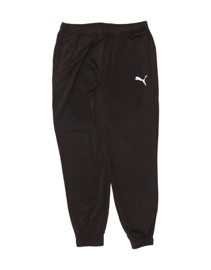 PUMA Mens Tracksuit Trousers Joggers Large Black Polyester Vintage Puma and Second-Hand Puma from Messina Hembry 