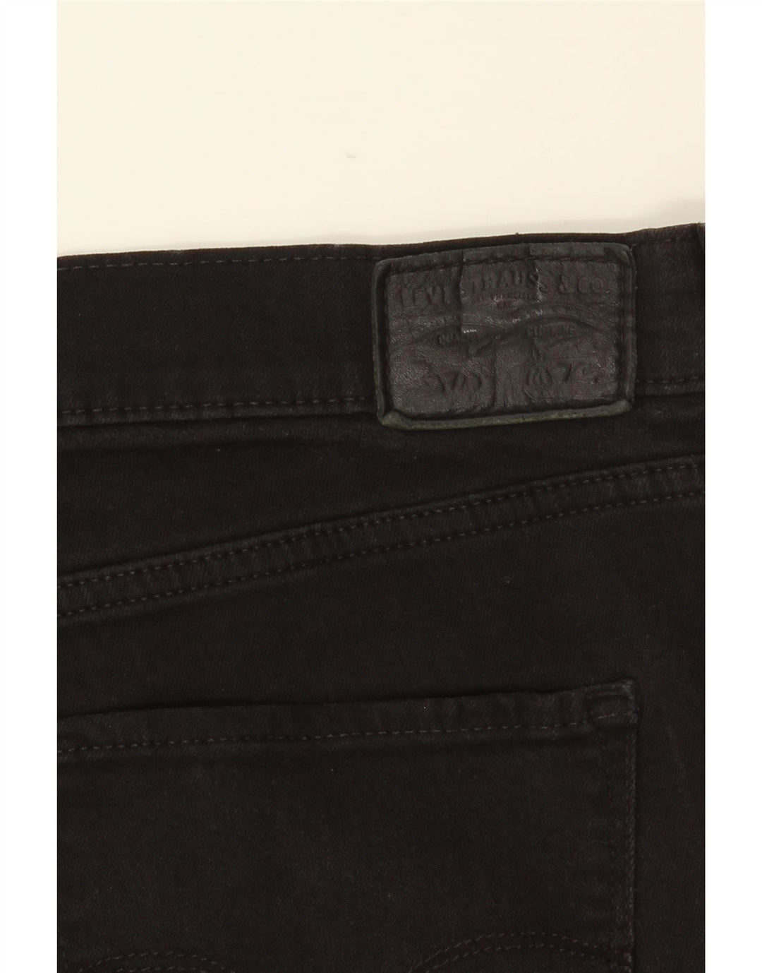 Damskie jeansy LEVI'S 314 modelujące proste W33 L30 czarne