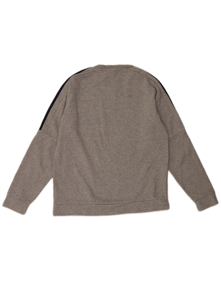 Bluza męska Adidas, średnia szara bawełna