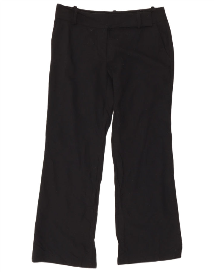 Damskie spodnie Chino Bootcut Zara EU 40 Medium W30 L28 Czarny poliester