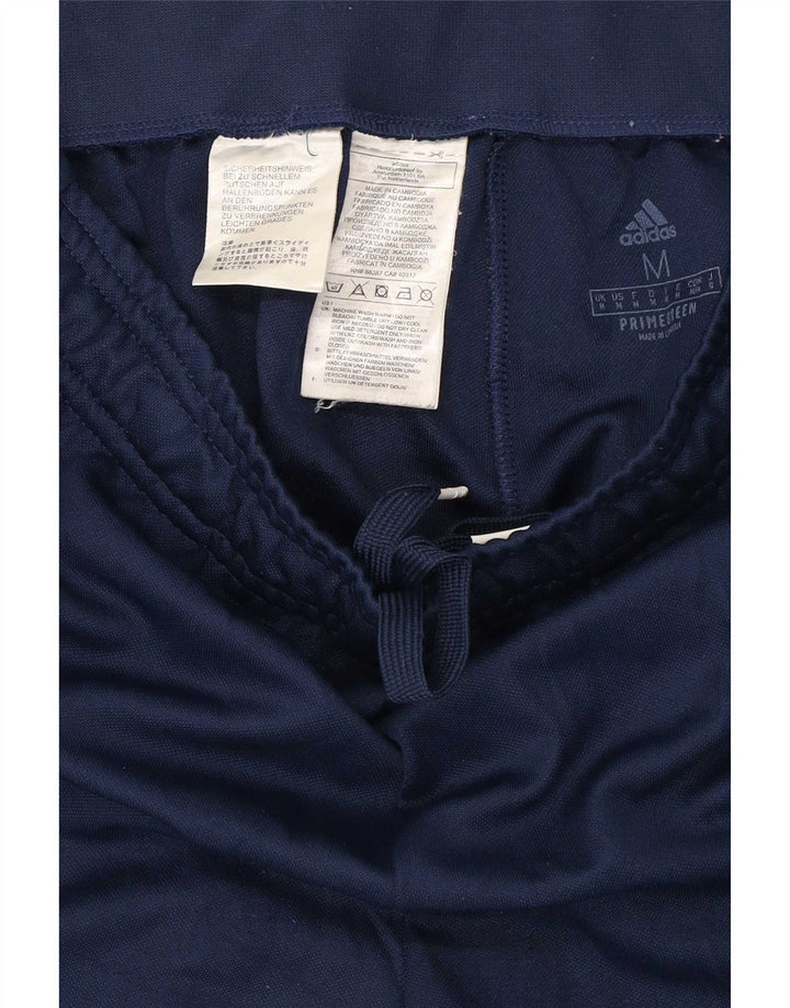 Męskie spodnie dresowe Adidas Primegreen, średni granatowy poliester