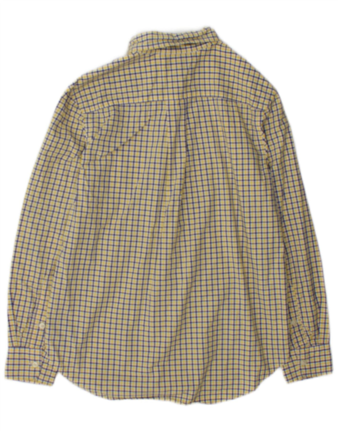Koszula chłopięca Ralph Lauren 10-11 lat, bawełniana, w średnią żółtą kratkę
