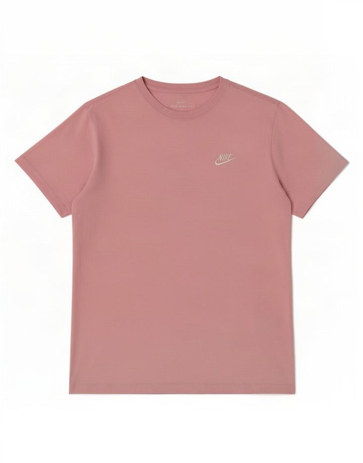 T-shirt męski Nike, średni, różowy, bawełniany