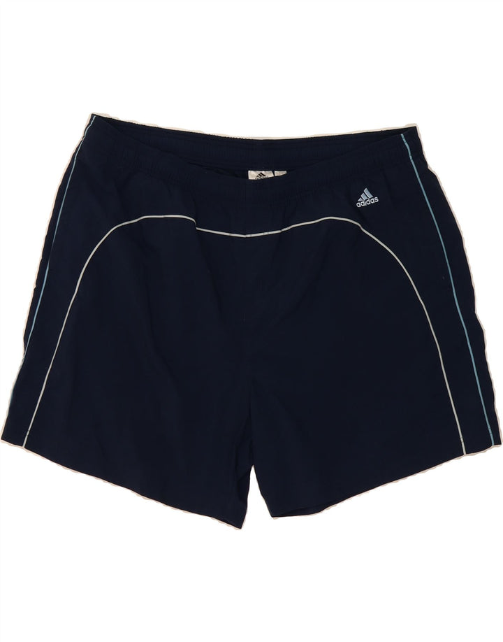 ADIDAS Mens Sport Shorts 2XL  Navy Blue Polyamide Vintage Adidas and Second-Hand Adidas from Messina Hembry 
