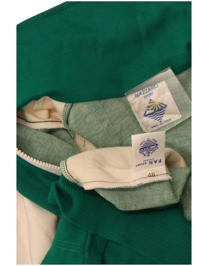 Damska kurtka dresowa VINTAGE Graphic IT 48 XL w kolorze zielonym