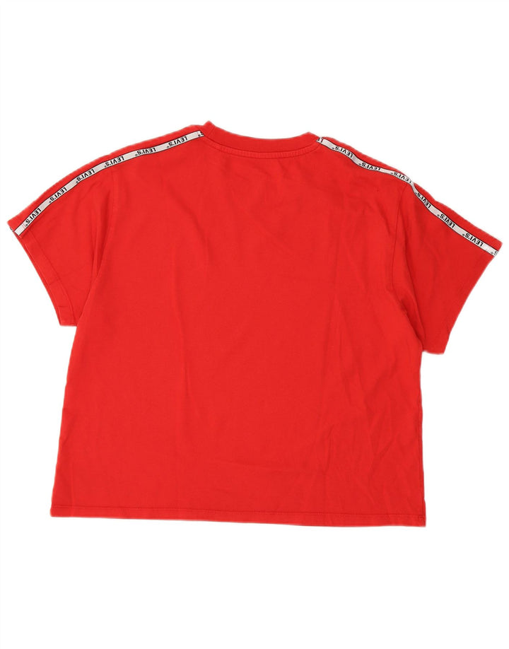 Damska koszulka z grafiką Levi's Top UK 12 Medium Red