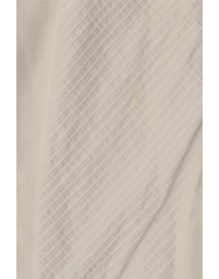 Koszula damska Vintage UK 14 Średnia biała bawełna