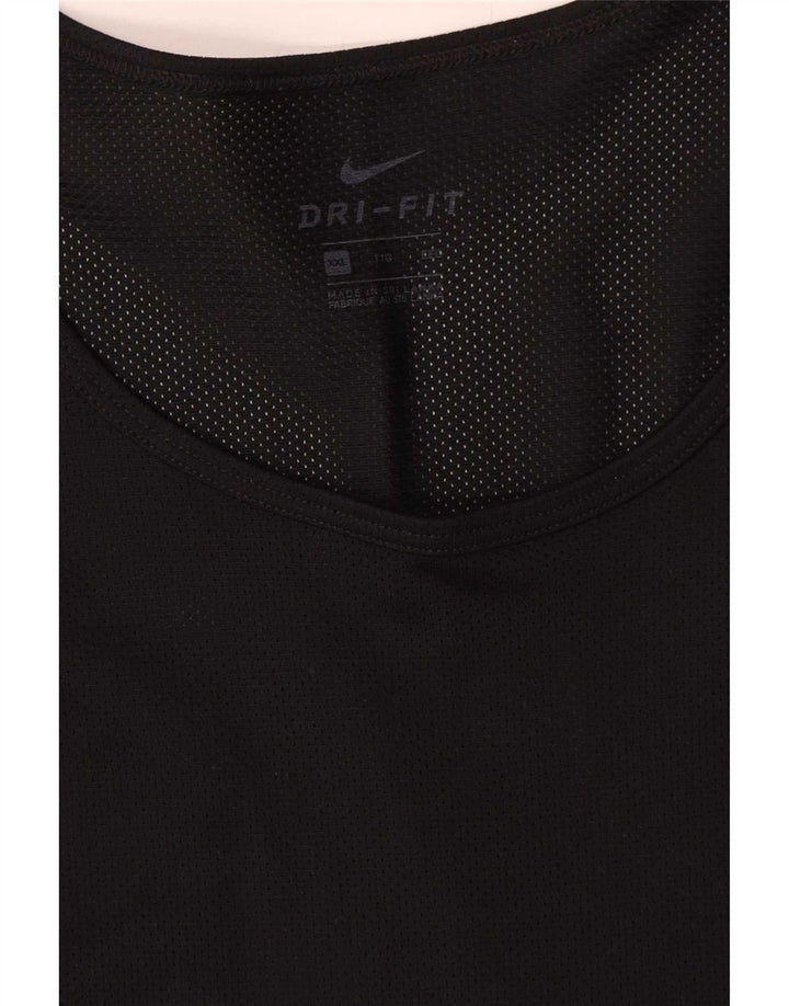 Męska kamizelka Nike Dri Fit Top 2XL, czarny poliester